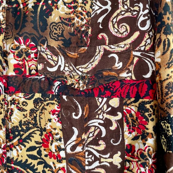 CHICO'S Women's Snap-Front Blouse - Size 0 (S) - Picture 7 of 7